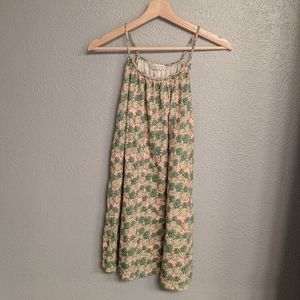 Tropical pineapple dress swim cover up